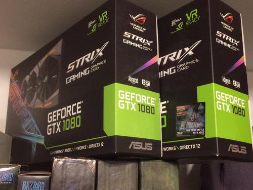 Placa De Video Nvidia Asus Strix 1080 Gtx Caja Factura