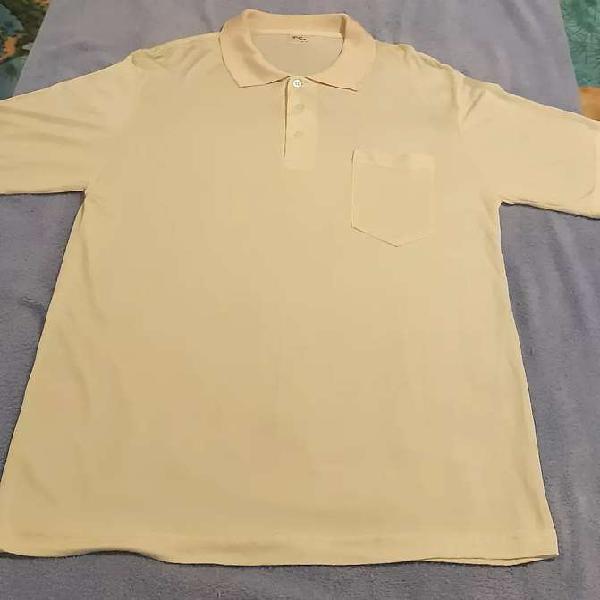 Remera de seda, de hombre