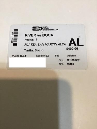 River 1 Boca 0 Gallardo Sudamericana 2014 Entrada 27-11-14