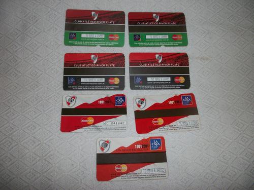 River Entradas Antiguas - Copa Sudam. Y Libert.vs.boca,etc.