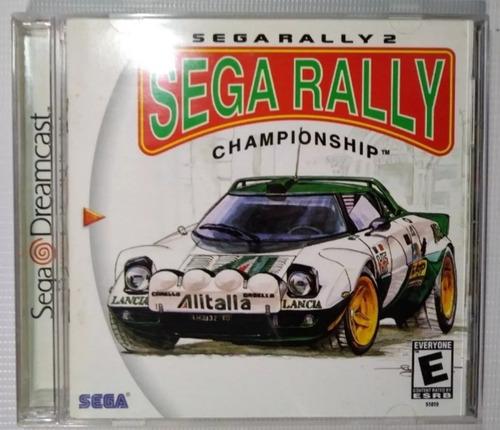 Sega Rally Championship Con Caja Y Mamual P/ Sega Dreamcast