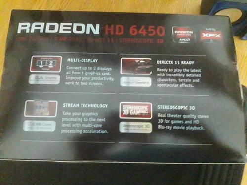 Tarjeta Grafica Amd Radeon Hd6450 2gb Ddr3