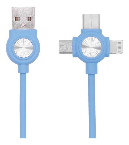 Cable Usb C Micro Usb 1 Metro 3 En 1