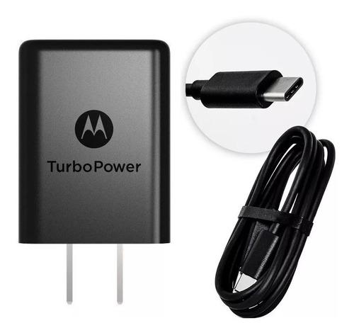 Cargador Moto Turbo Power G5s Plus G6s Plus Usb Type C