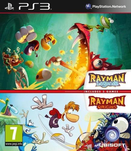 Rayman Legends Y Rayman Origins Ps3 Español Digital Hoy!!