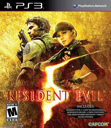 Resident Evil 5 Gold Edition Español - Mza Games Ps3
