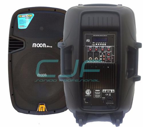 Bafle Potenciado Moon Wild 12 Aup Mp3fm Usb Sd Bluetooth Cjf