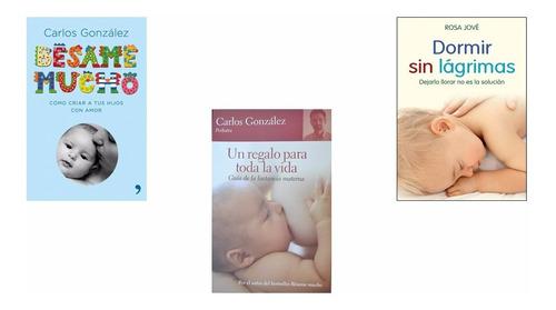 Combo Libros 3 C González Y Jové Crianza Alimentación