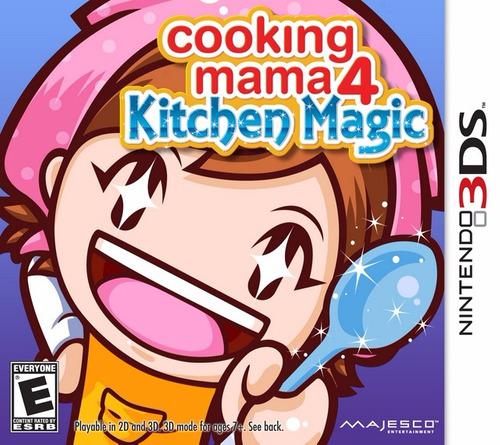 Cooking Mama 4: Kitchen Magic, 3ds Juego.