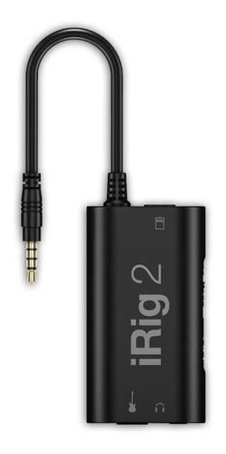 Interfaz Guitarra Bajo Irig 2 Para iPhone Y Android - Full