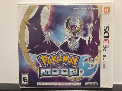 Juego New Nintendo 3ds Pokémon Moon Físico Excelente