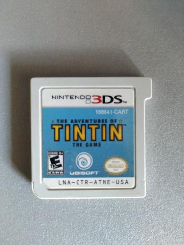 Juego Tintín - Nintendo 3ds- Solo Cartucho