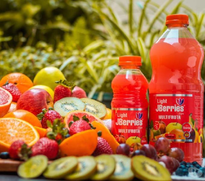 Jugos Berries endulzado con stevia y sin Tacc