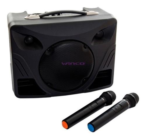 Parlante Bluetooth Portatil Karaoke 2 Mic Inalambricos Inc.