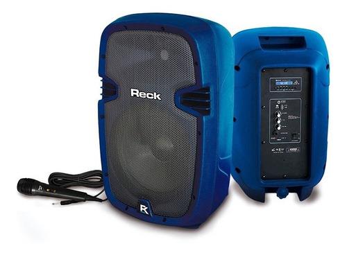 Parlante Portatil Blue10'' Bateria Bluetooth Microfono Reck
