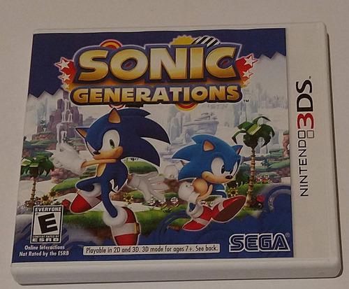 Sonic Generations 3ds Juego Físico