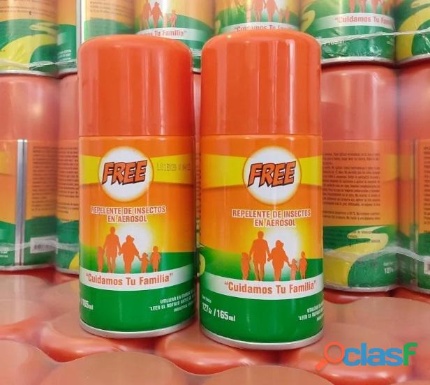 repelente de mosquito en aerosol packs x12 venta por mayor