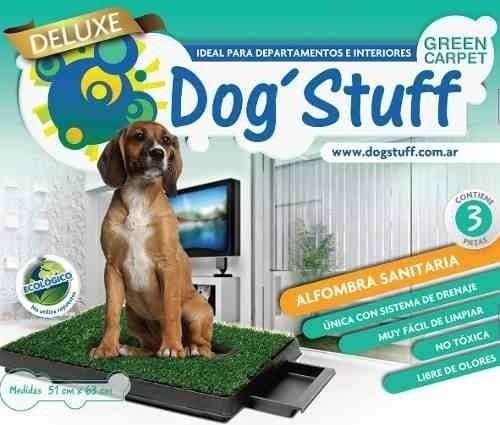 Alfombra Sanitaria Para Perros Dog Stuff Deluxe Mascotas Del