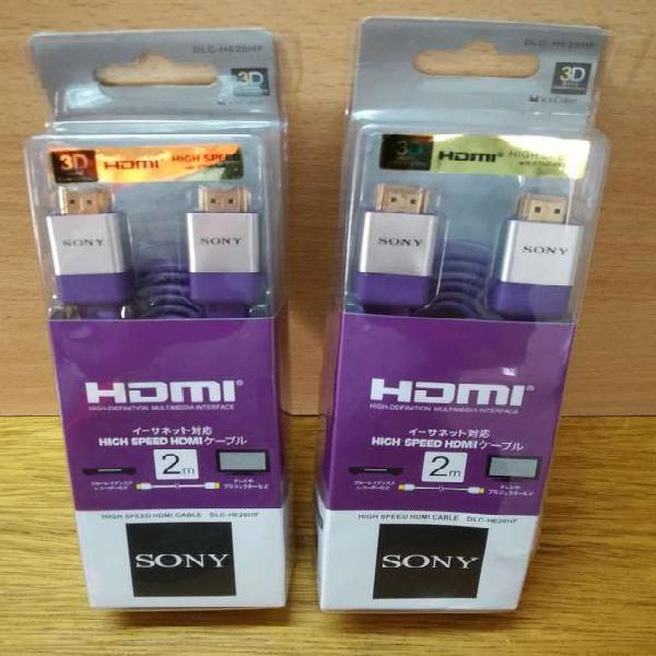 Cable HDMI Original Premium SONY 2 mtrs en Blister SONY