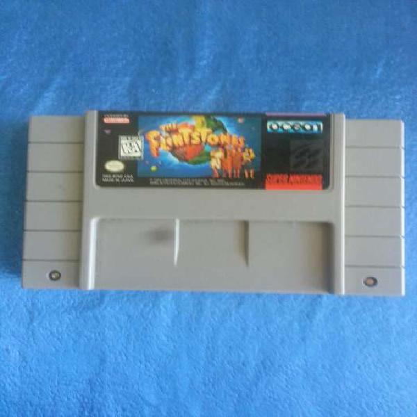 Cartucho Super Nintendo The Flintstones