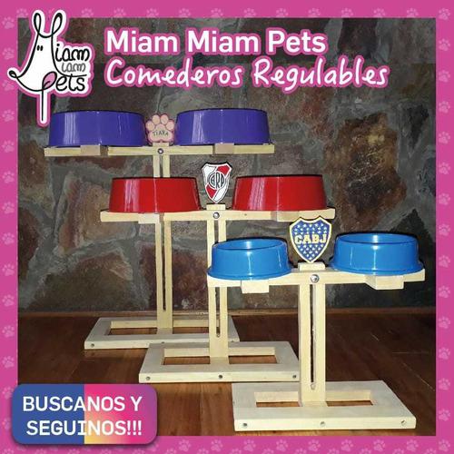 Comedero Regulable Para Perros Y Gatos.