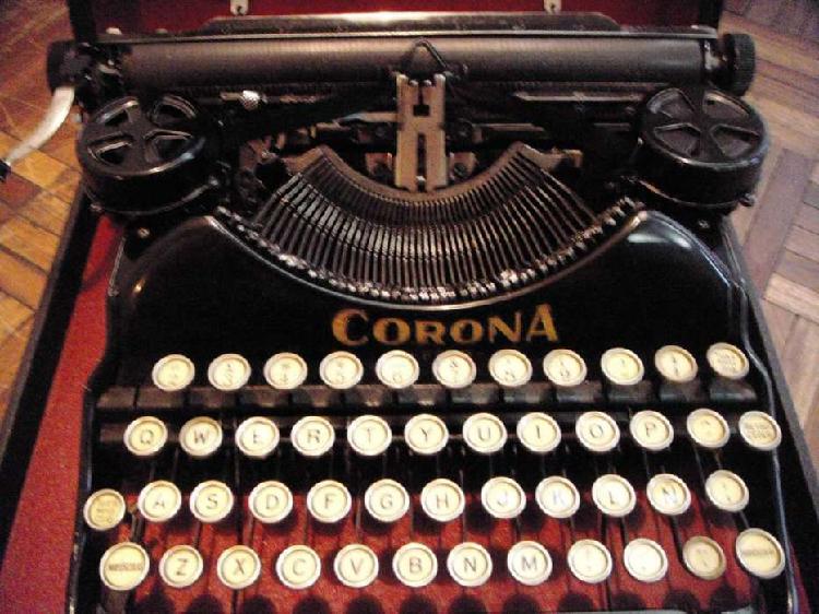 Corona - Maquina de escribir portátil