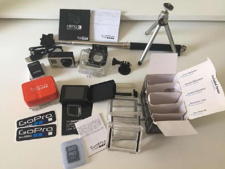 Gopro Go Pro Hero 3 Accesorios Completa Belgrano Caba