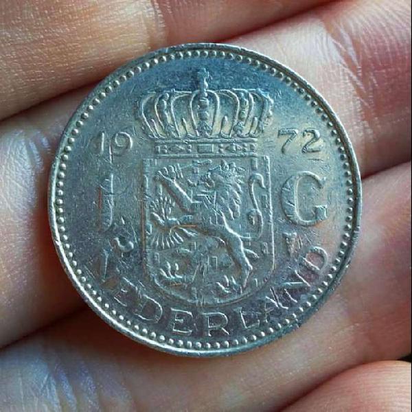 Holanda (Países Bajos - Netherlands) 1 Gulden 1972