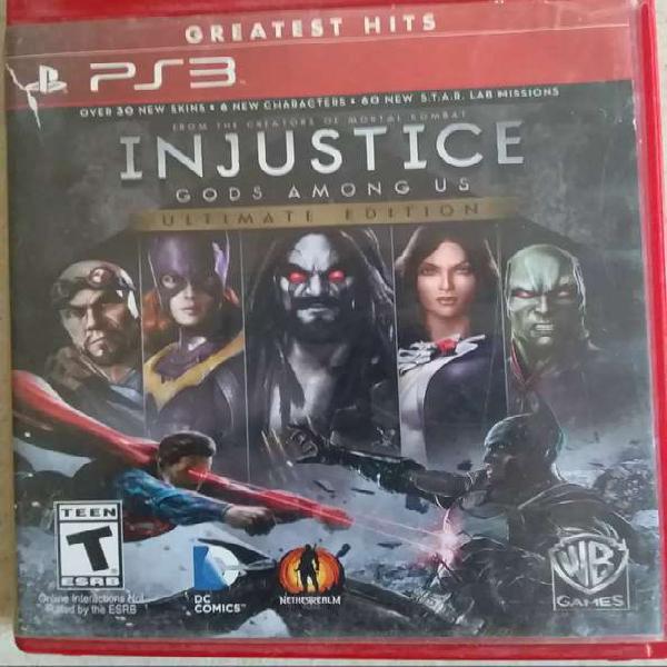 Juego Físico Original INJUSTICE Ps3 Play 3 ACEPTO TODAS LAS