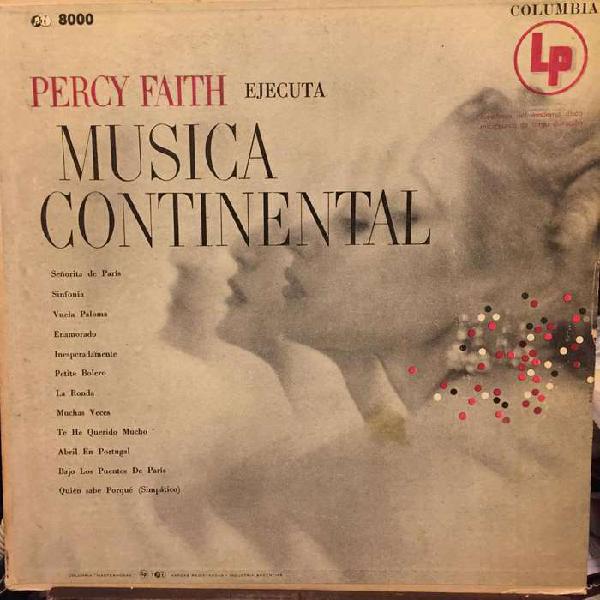 LP de Percy Faith y su orquesta año 1953
