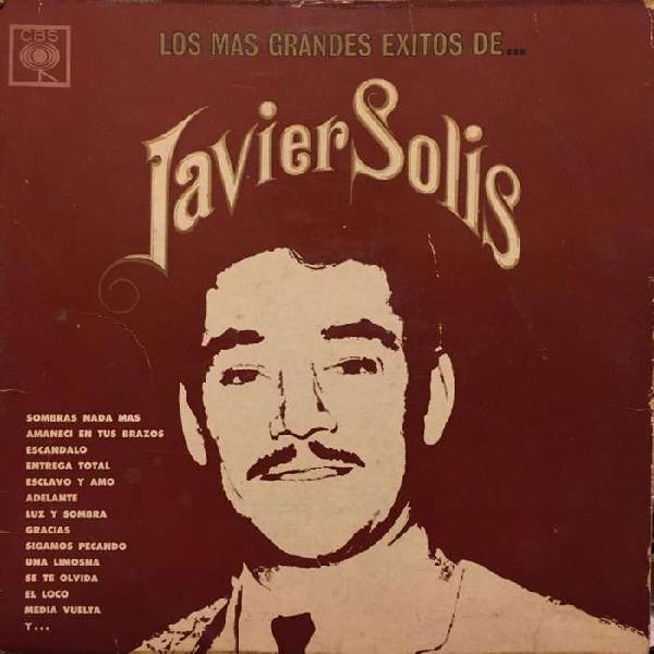 LP recopilatorio de Javier Solís año 1967