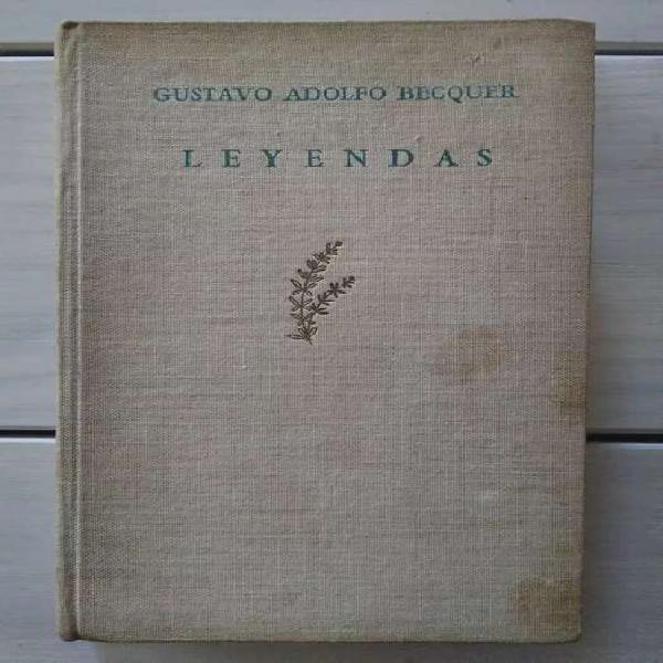 Libro Leyendas Gustavo Adolfo Bécquer (Ver DESCUENTOS)