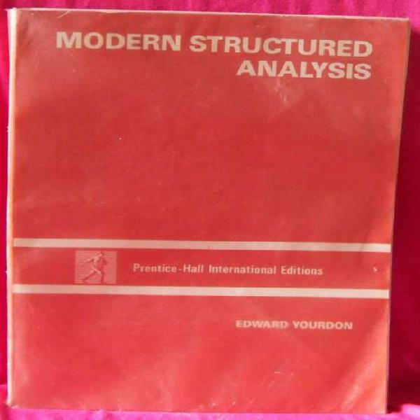 Libro: Modern Structured Analysis - Edward Yourdon - La
