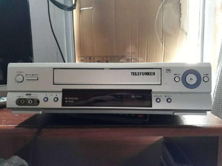 VCR Telefunken TK 9610 HiFi 6 cabezas