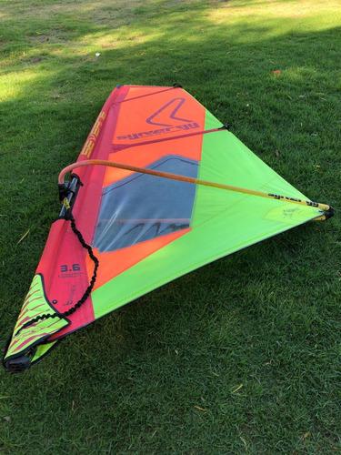 Vela Windsurf 3.6 Severne Synergy Rig - 2019 - Impecable