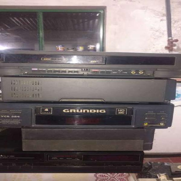 Video Cassetteras ; Reproductor de CD , TV , Impresoras y