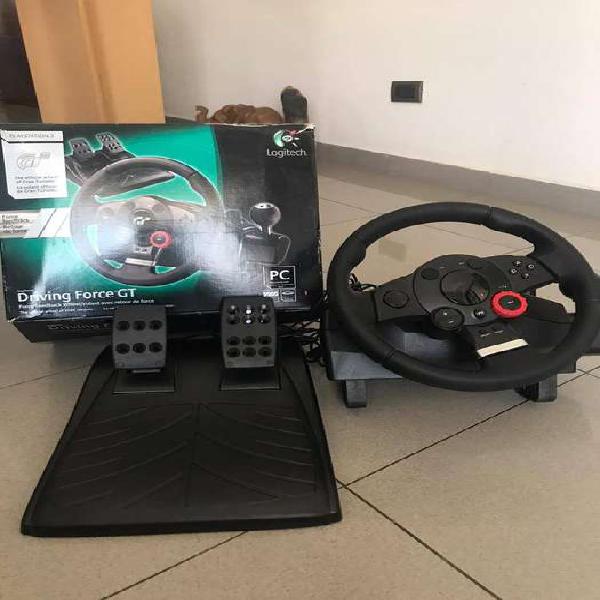 Volante Logitech Driving Force Gt - Muy Poco Uso