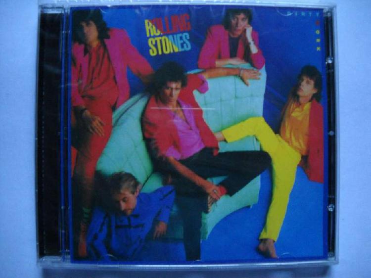 the rolling stones dirty work cd sellado