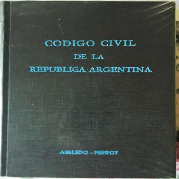 Codigo Civil Republica Argentina Abeledo-perrot Tapa D 1978