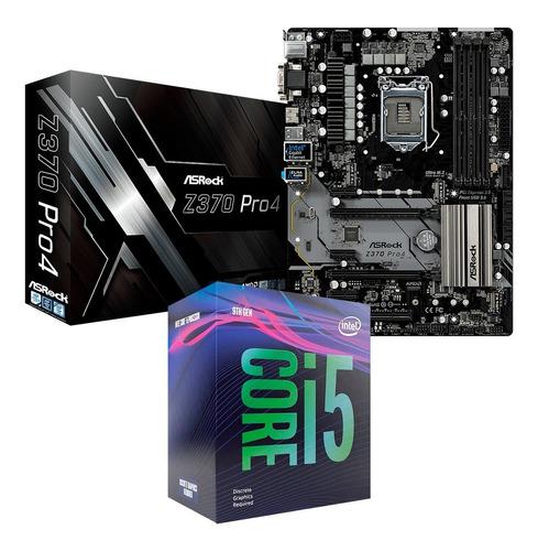 Combo Actualización Intel I5 9400f Asrock Z370 Pro4 Logg