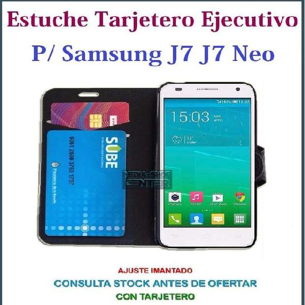 Funda Estuche Ejecutivo Tarjetero Samsung J7 J7 Neo Oferta
