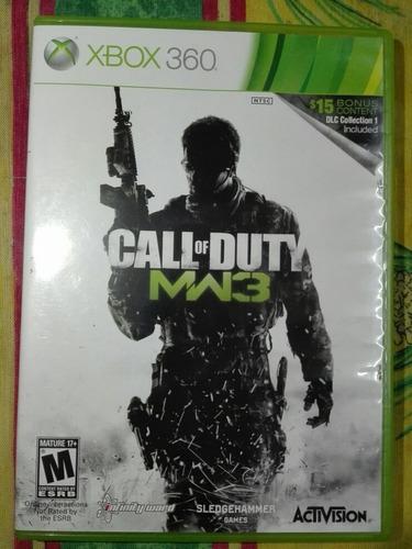 Juego De Xbox360 Call Of Duty Mw3 Excelente Estado
