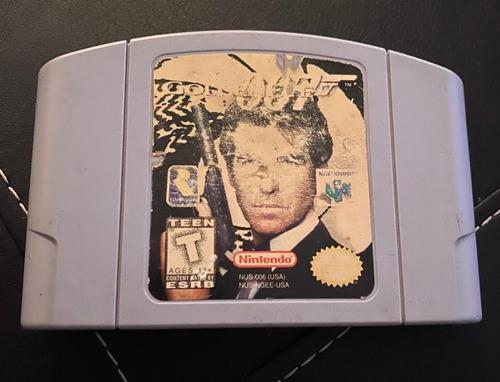 Juego Nintendo N64 Goldeneye Videojuego 100% Original