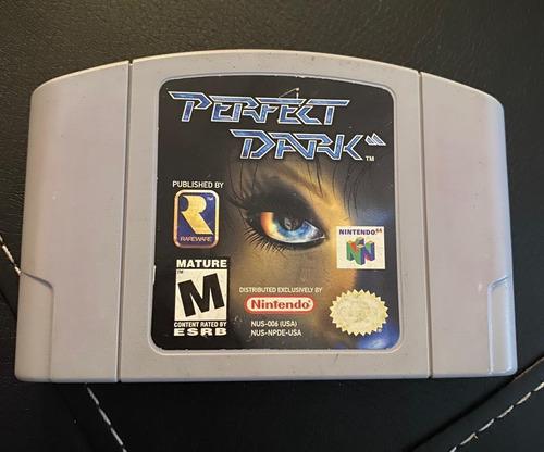 Juego Nintendo N64 Perfect Dark Videojuego 100% Original