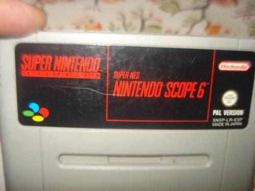 Juego Scope 6 Nintendo Pal Original No Envio