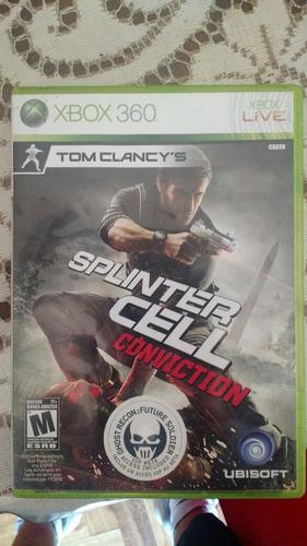 Juego Splinter Cell Conviction Xbox 360 Físico Original