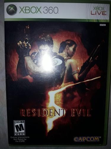 Juego Xbox 360 Original Resident Evil 5