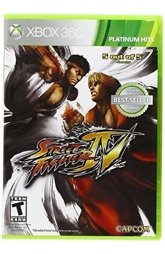 Juego Xbox 360 Street Fighter 4. Castellano Sin Uso !