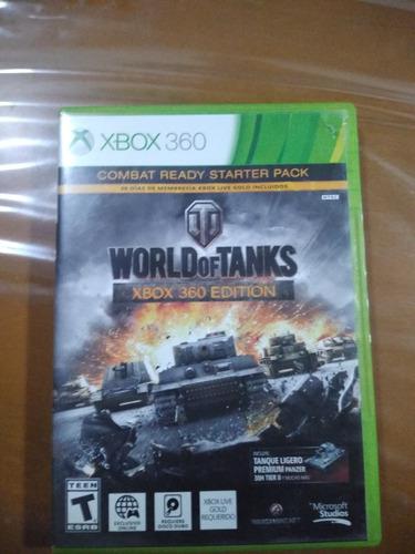 Juego Xbox360Word Of Tanks