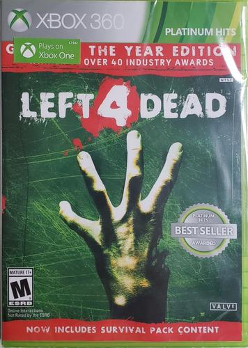 Left 4 Dead Juego Fisico Xbox 360 Y One Nuevo Sellado Gabo G